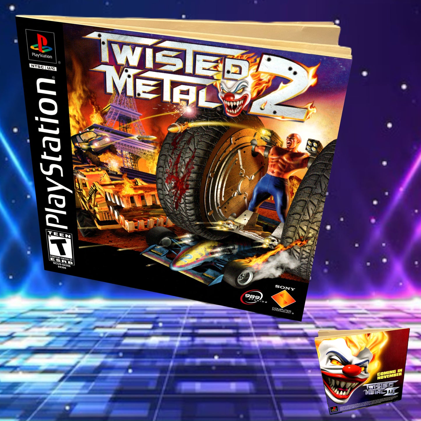 Twisted Metal 2 PS1 Custom Manual