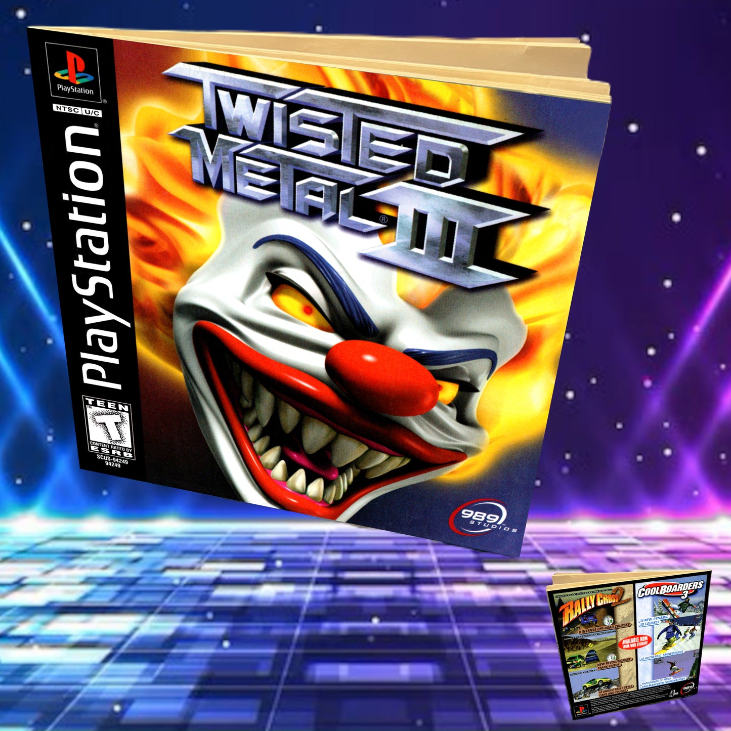 Twisted Metal 3 PS1 Custom Manual