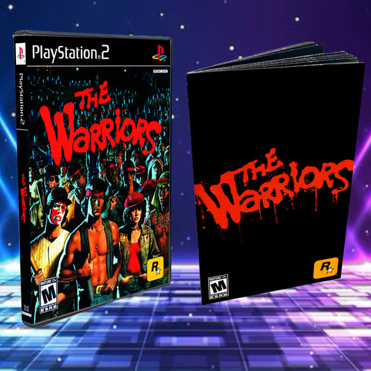 The Warriors Cover Art + Manual + PS2 Style Case