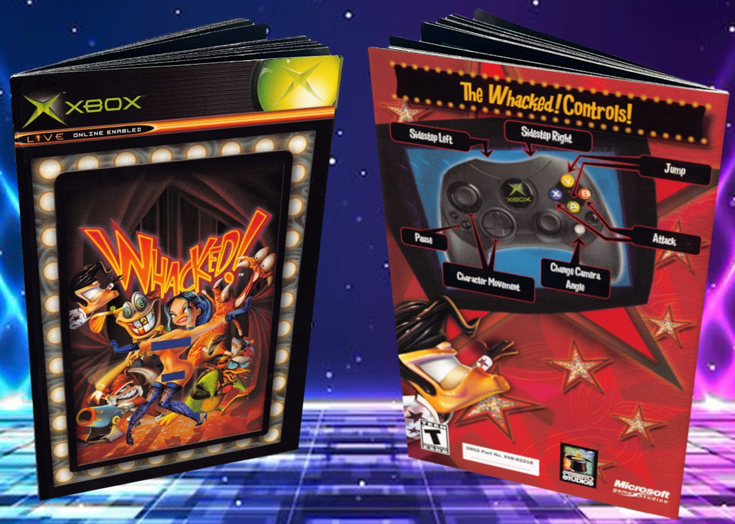 Wacked! Xbox Custom Manual