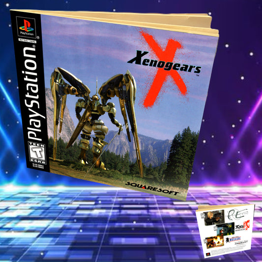 Xenogears PS1 Custom Manual